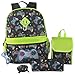 Trail maker Boys 6 in 1 School Backpack Set with Lunch Box, Pencil Case, Water Bottle, Keychain Attached (Ready Player)