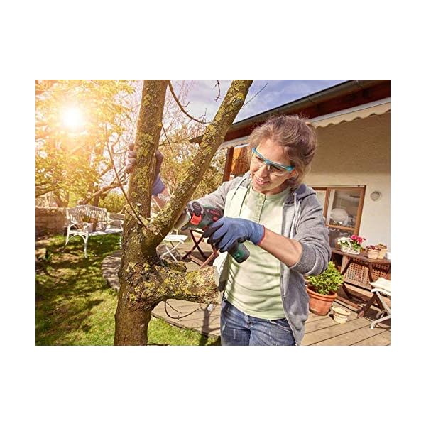 Bosch Home and Garden Akku Säge EasyCut 12 (1 Akku, NanoBlade Technologie, 12 Volt System, im Koffer), Schwarz, Grün… – Bild 6