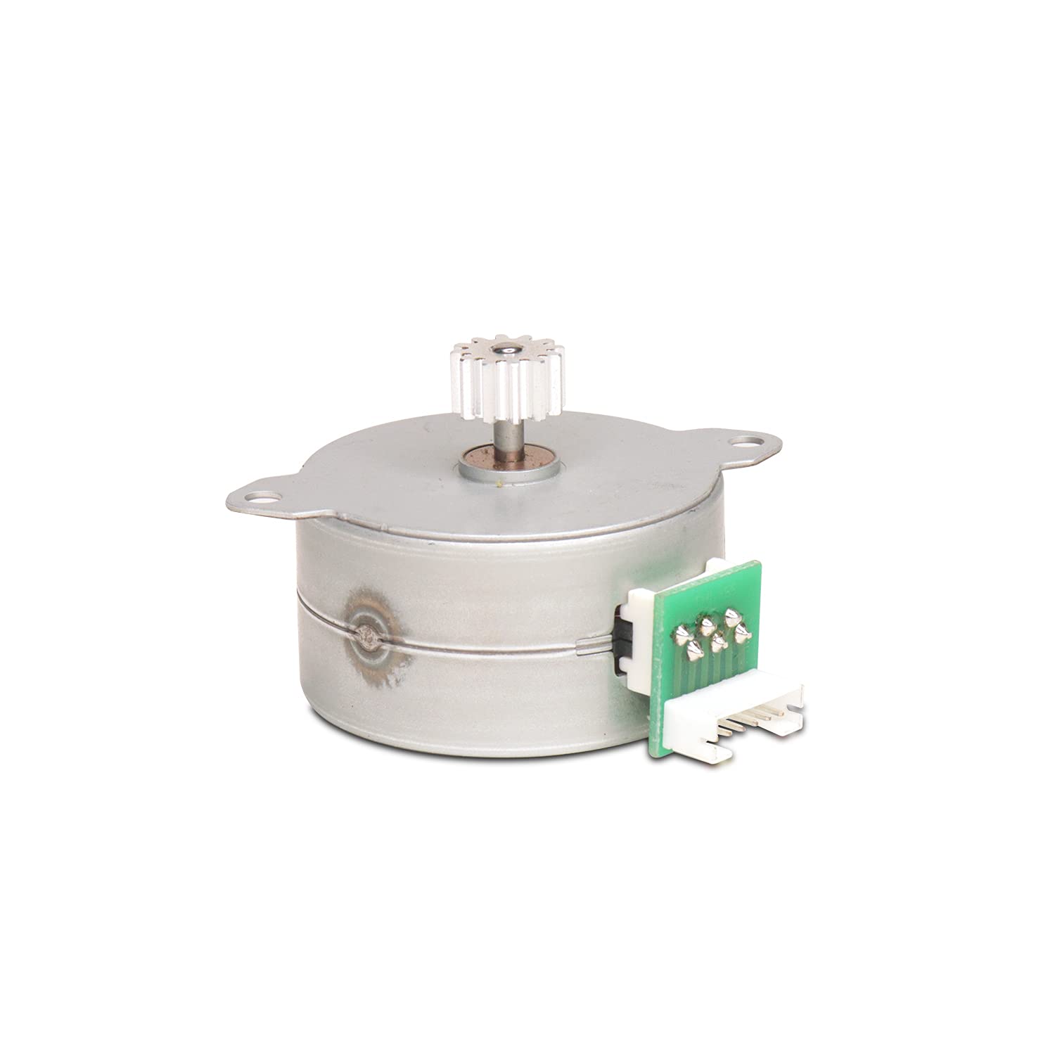 electronic spices 1pcs dc stepper motor 12 teeth gear 2 phase 4 wire micro stepping motor