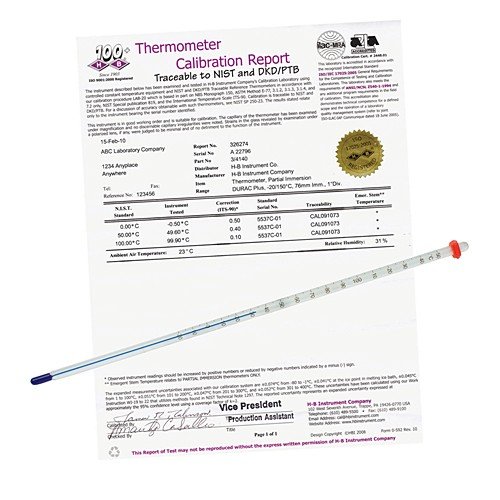 BELART - Thermometer- DURAC Plus- 1/201C- Blue, EA1
