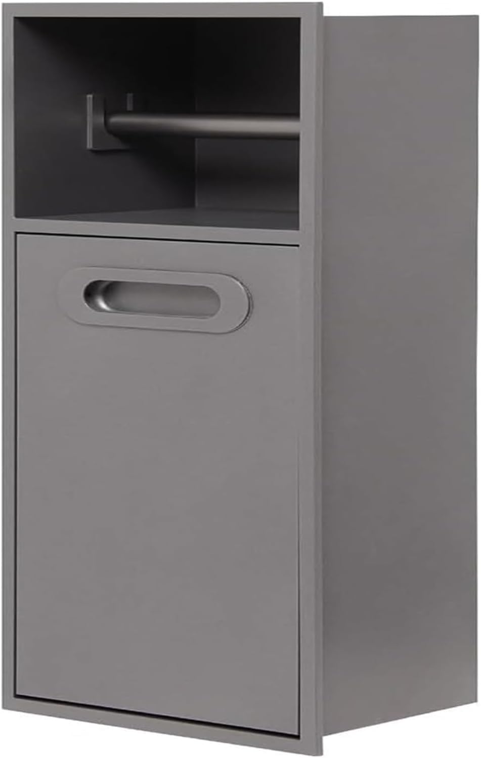 Niche de douche en acier inoxydable noir étagère encastrée haut de gamme pour douche design