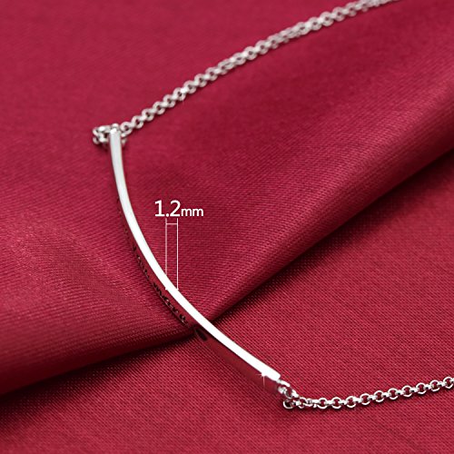 925 Sterling Silver Bracelet for Women Engraved Love You More Inspirational Jewelry3