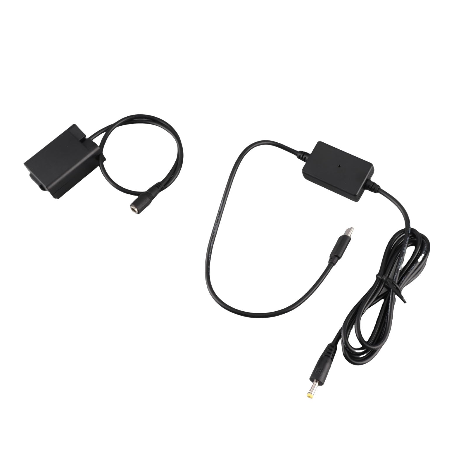 Akozon Batteria Fittizia EN EL25 EP 5G Accoppiatore CC con Adattatore di Tipo C per Fotocamere Z50 ZFC Z30