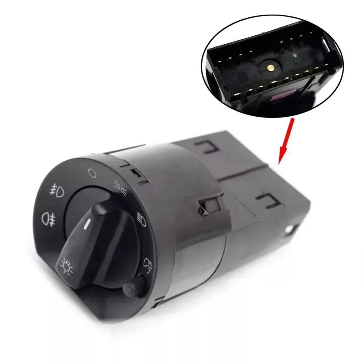 Interruptor De Control De Faros De Coche Para VW Para Santana 3000
