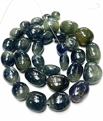Perles saphir bio de 8 à 18mm pour assembler vos bijoux d'été faits main