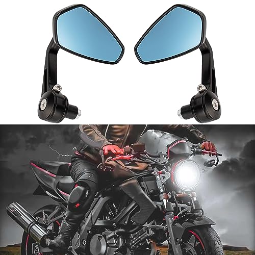 BREDUXSER Rétroviseurs Moto Universels 7/8