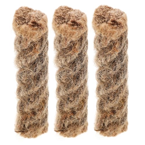 KESYOO Outdoor Fire 3 Pack Fire Rope Jute for Quick Ignition Windproof Rod Compact for Camping Hunting and Fishing