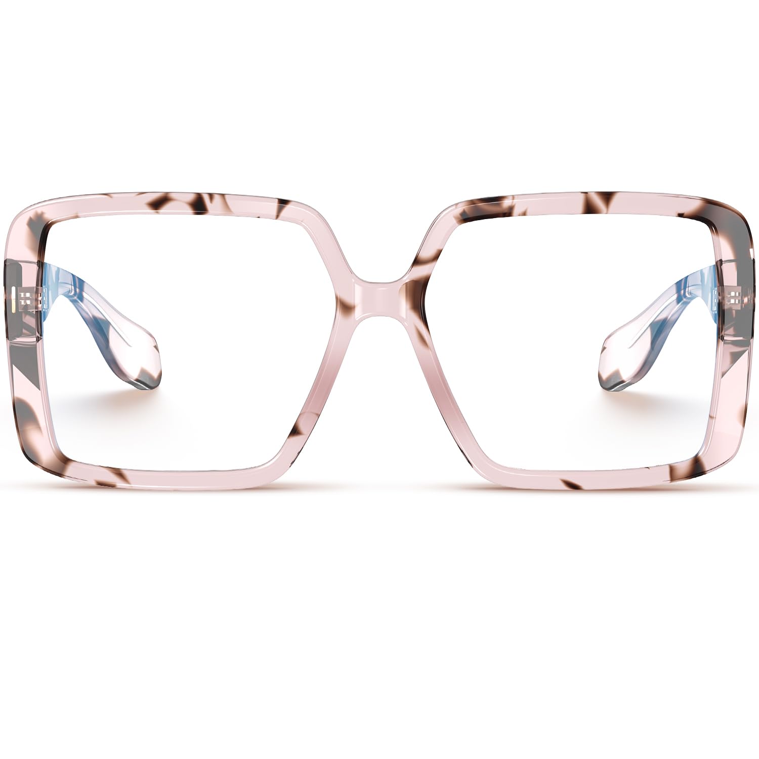 VISOONE Oversized TR90 Blue Light Blocking Glasses Fashion Accessories Non Prescription for Women Harvard