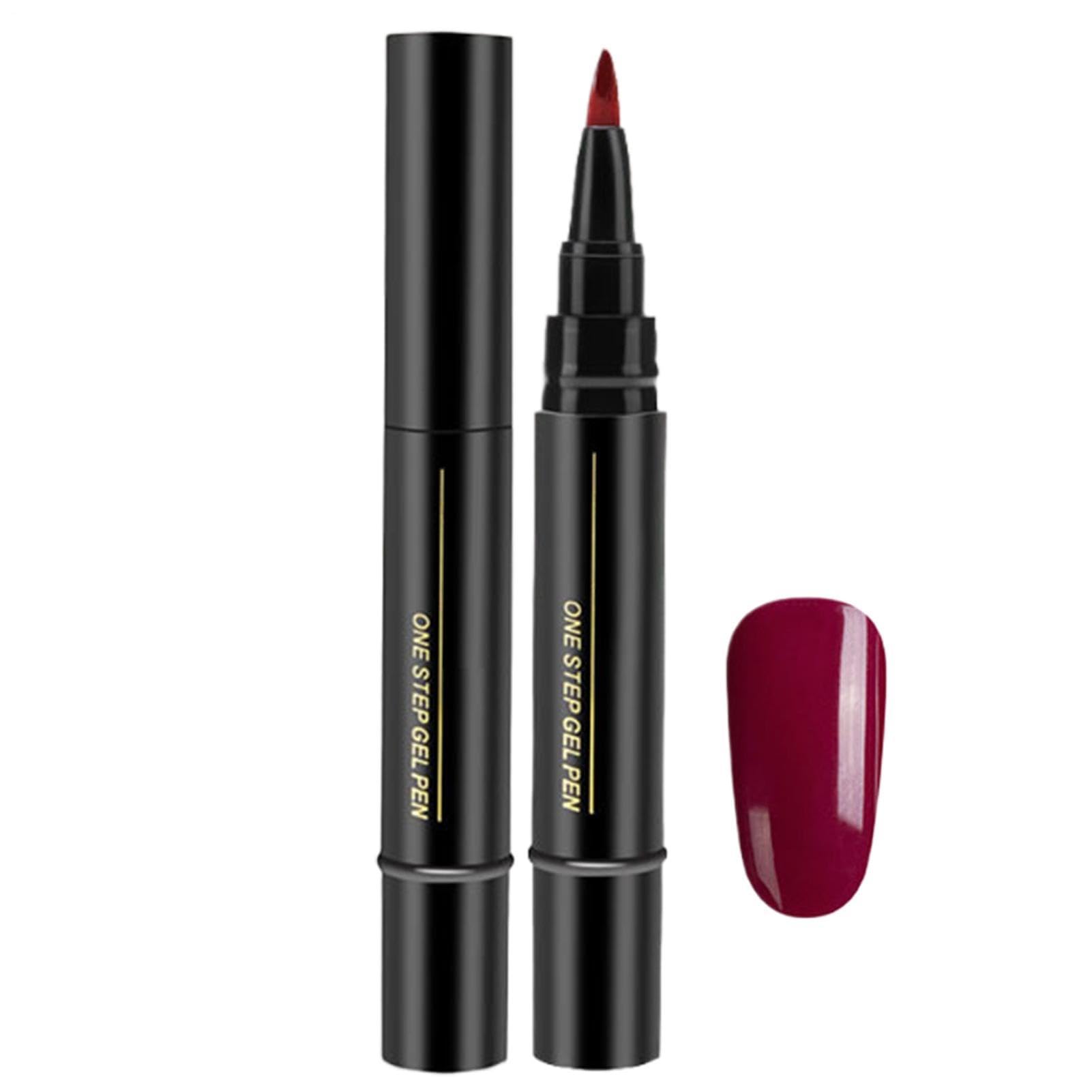 Smalti Penna, Asciugatura Rapida Unghie Smalto Penne, 5ml Smalto Semipermanente Ad Asciugatura Rapida Set Manicure Professionale Per Disegni Richiede Lampada UV