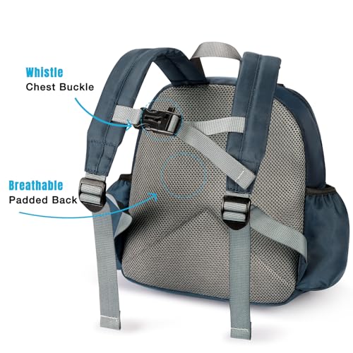 Image of STEAMEDBUN Toddler Backpack for Boys 2-4: Kids Backpack Boys Girls - Preschool Kindergarten Daycare Backpacks - 12 inch