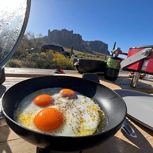 Image of Roadpro RPSL-335 12V Portable Frying Pan Frying Pan Black Small