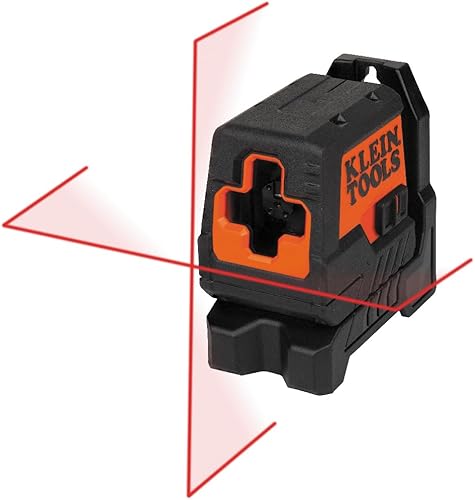 Klein Tools Nivel láser autonivelante 93MCLS, mini nivel de línea cruzada, herramienta de alineación de nivelación, líneas horizontales y verticales