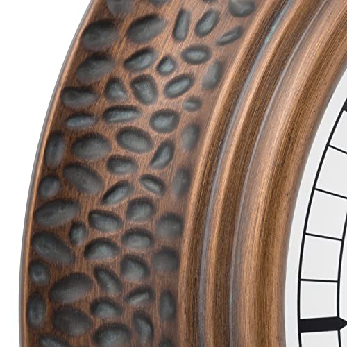 La Crosse Technology 433-3256A-Int 21-Inch Bronze Indoor/Outdoor Atomic Analog Wall Clock #TOP1