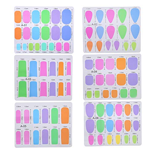 UV Gel Nail Extensions Fiberglass DIY Kit - 6 Nail Shapes for Home Salon Nail Art Tools & Accessories - Image 2