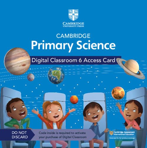 Cambridge Primary Science Digital Classroom 6 Access Card 1 Year Site ...