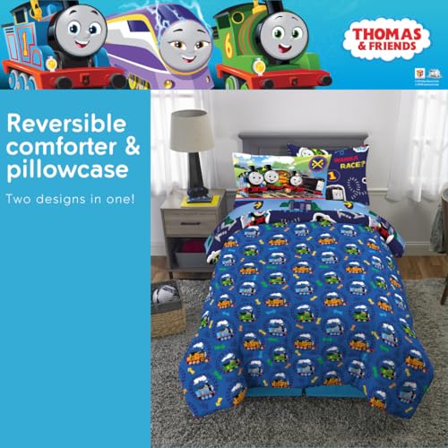 image for Franco Thomas & Friends Kids Bedding Super Soft Comforter and Sheet Se