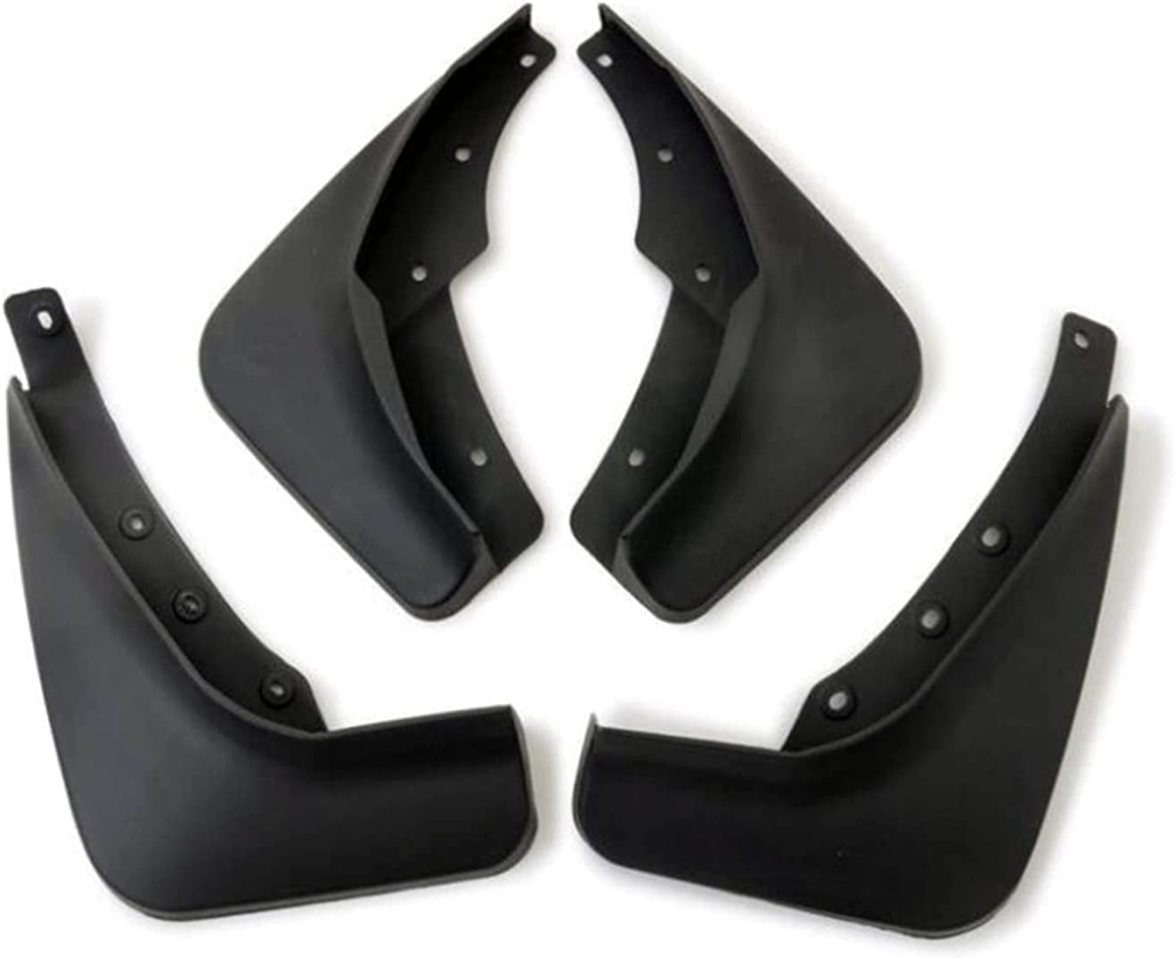 NYSLDSCO 4Pcs Premium Mud Flaps for Volvo XC60 2018 Front and Rear Splash Guards Durable Mudguards Protection Against Road Debris
