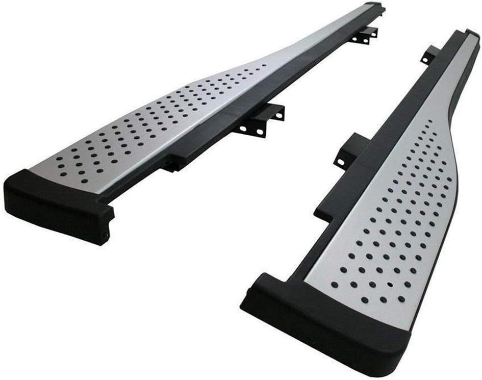 AOKAILI Silver Aluminum Side Step Nerf Bars OE Style
