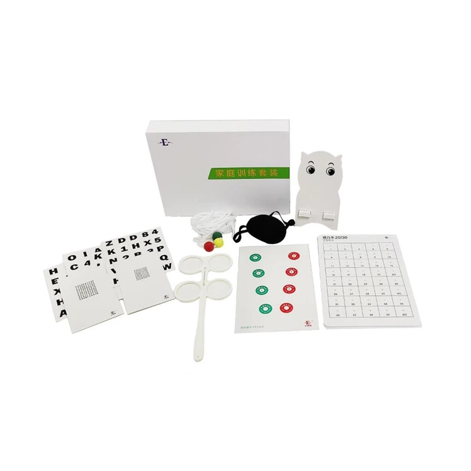 ±2.0 Modelli Home Training Sets Attrezzi for l'allenamento, Pinne Carte alfabeto Tabella delle rocce Maschere for gli occhi Palline Corde Brock per uso fai da te