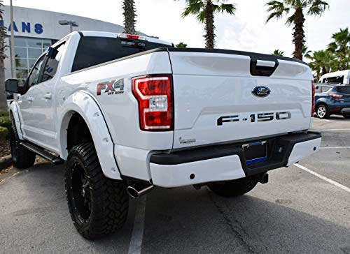 Image of Eurosport Daytona- Compatible with 2018-2020, Ford F-150 Rear Bumper Letters- Ultra Chrome
