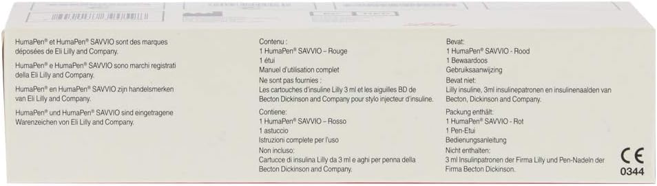 Humapen Savvio Red Pack of 1