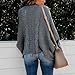 Women Long Sleeve Open Front Chunky Cardigan Sweaters Soft Cable Knit Cardigans Sweater with Pocket Fall Outwear (Dark Grey,3X-Large)