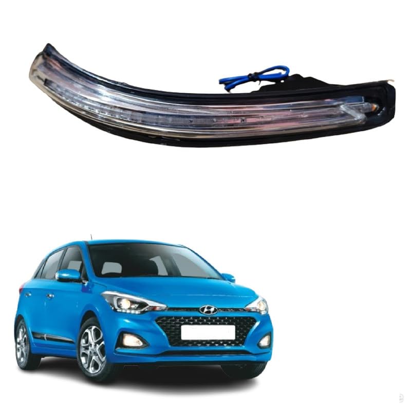 Image of Side Mirror Indicator Lamp Light for Hyundai i20 2ND GEN Active /Elite 2015-2020 Model -Yellow with Scotch Lock (I20 2ND GEN (2015-2019) ELITE /ACTIVE, RIGHT DRIVER SIDE)