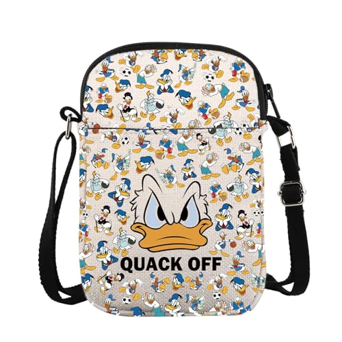 Funny Duck Crossbody Bag Duck Lover Gift Funny Duck Bag