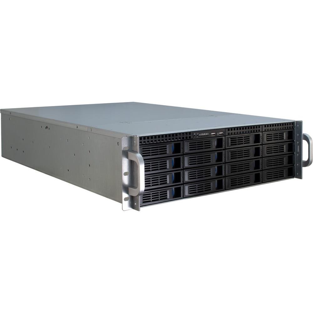 Inter-Tech 88887119 Case IPC Storage 3U-3416, o.PSU
