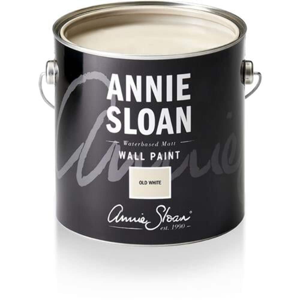 Annie Sloan Wall Paint 2.5 Litre Old White from B&Q