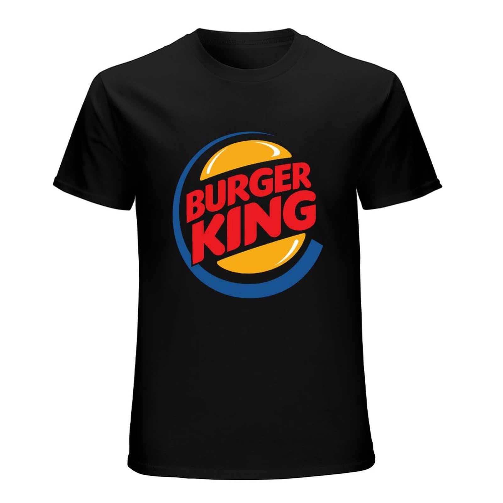Basic Diary Men's Black Burger King T-Shirt Xxl