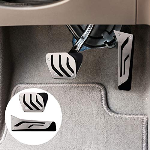 CLISPEED 2Pcs Pedais de Carro Cobrem Pedais de Transmissão Pastilhas de Freio Kit de Pastilhas de Pe