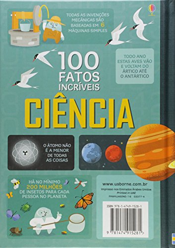100 fatos incríveis : Ciência