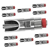 BESPORTBLE 10 Stück Schwein Tränke Tank Futterspender Vieh Gewässer Trinken Nippel Löscher Werkzeug Tierwasserspender Tieraktivierte Tierwasserer Scheunen Tierwasserer Polyethylen