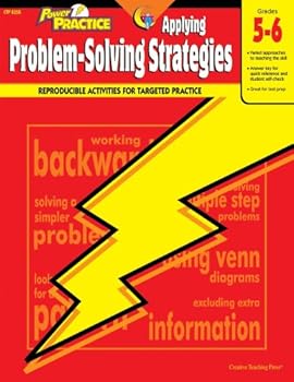 Paperback Power Practice Applying Problem-Solving Strategies, Gr. 5-6 Book
