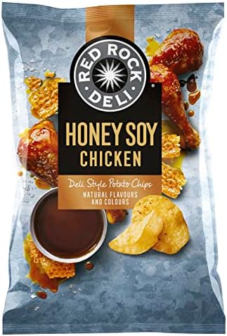 Red Rock Chip Honey Soy Chicken 90g x 12