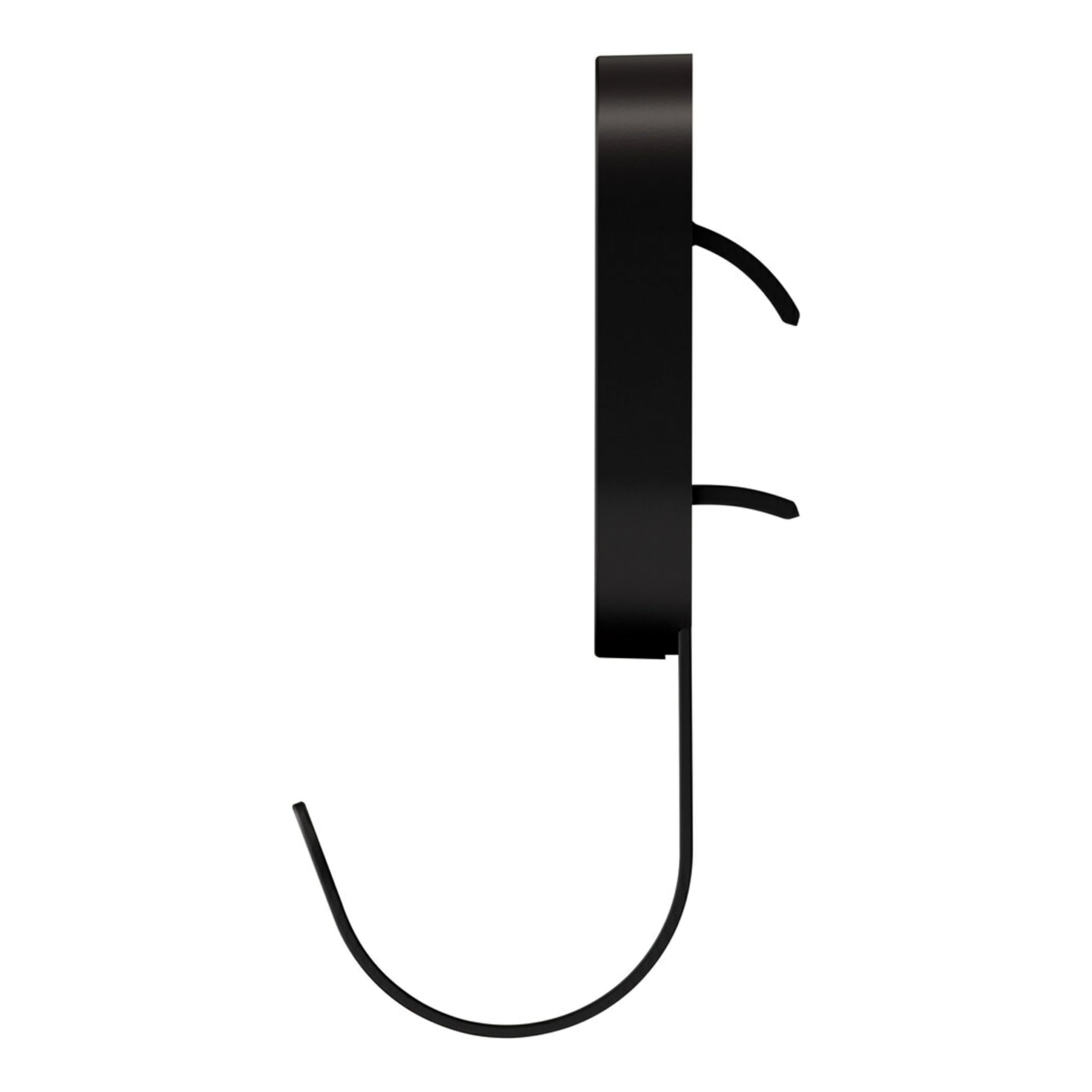 3M Claw (TM) 25 libras. 2 ganchos negros para paneles de yeso y 2 ganchos para fotos, solución pesada para colgar mochilas, chaquetas, fotos y decoración del hogar, paquete de 4