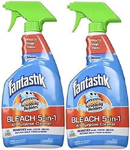 Fantastik Bleach Cleaner Spray - 32 Ounce- 2 Pack