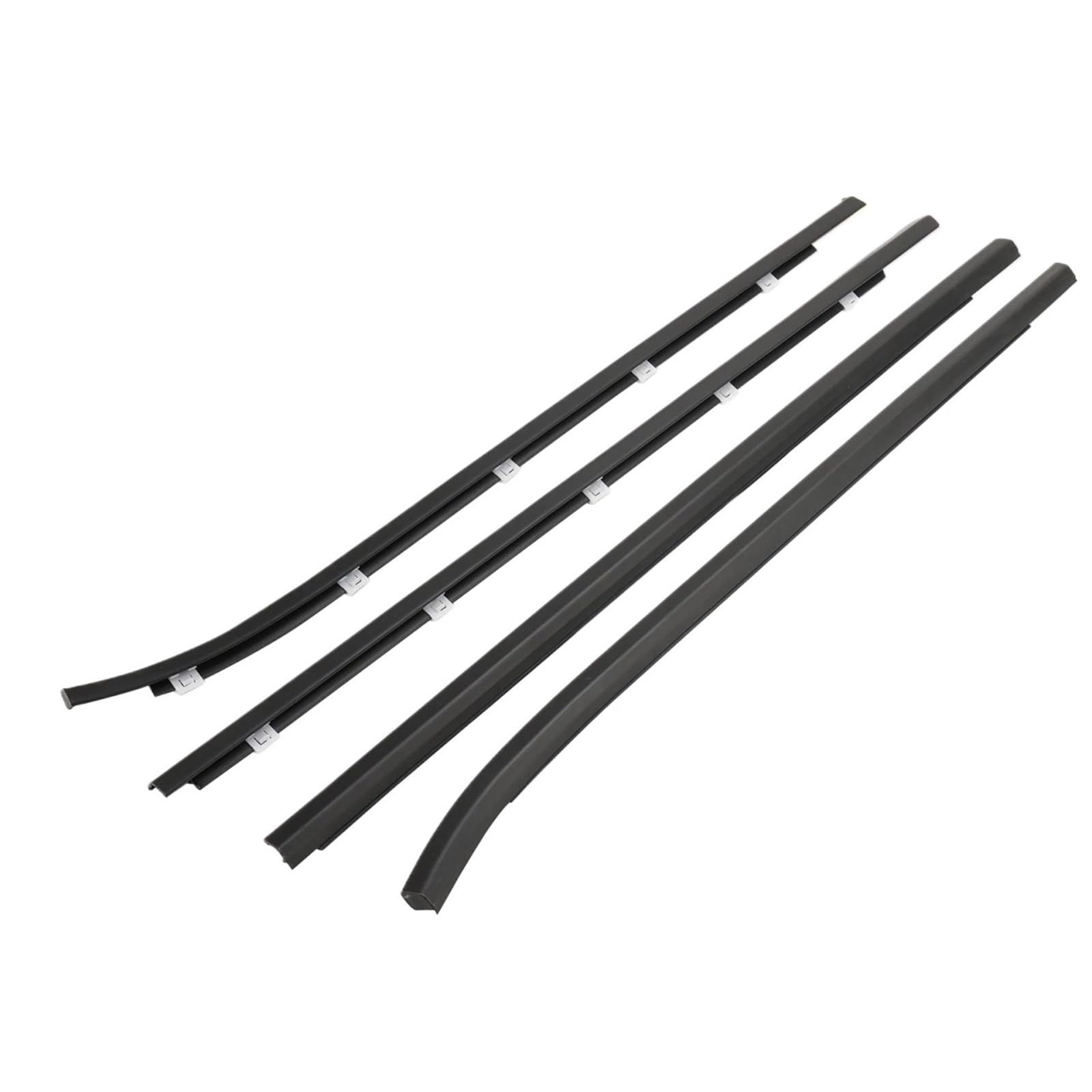 for Hyundai I30 2008 2009 2010 2011 4pcs Car Outside Door Weatherstrip Belt 822102L000 Car Window Seals