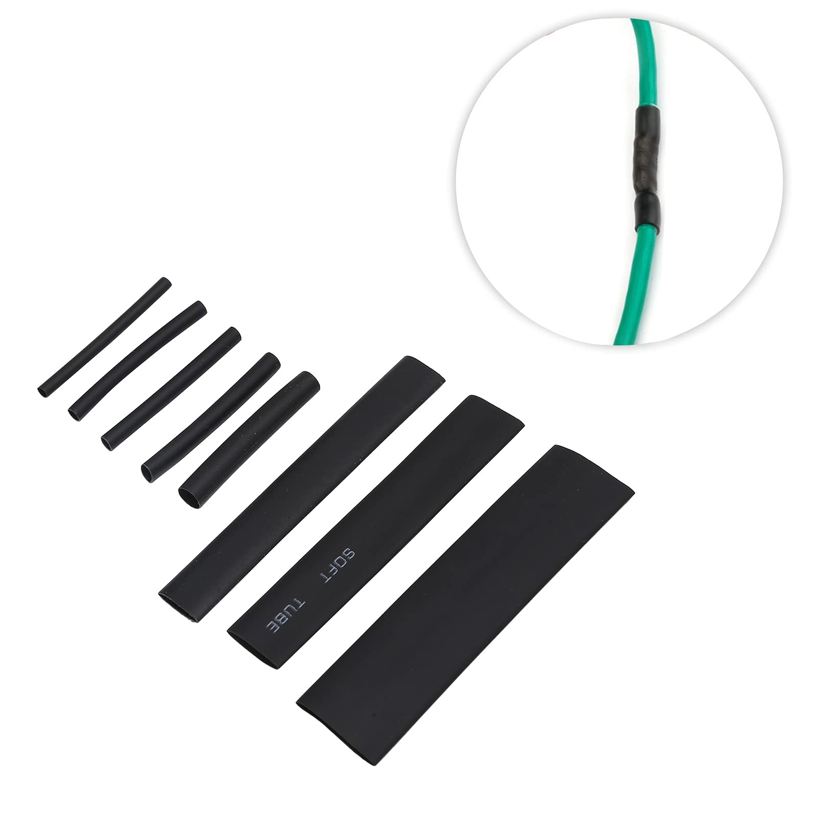 Lot De 127 Gaines Thermorétractables - Isolantes - Taille Variée - Neuf