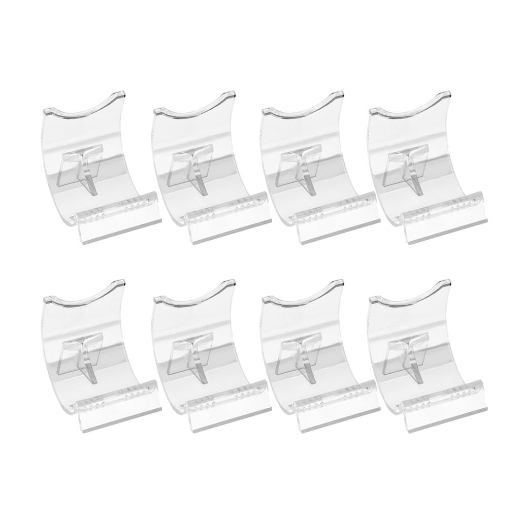 MYADDICTION 8PC Lighter Display Stand Clear Acrylic Easel Holder Rack for Lighter-image-36