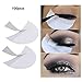 LKE 100pcs Eyeshadow Stencils Professional Pads Under Eye Eyeshadow Gel Pad Patches for Eyelash Extensions/Lip Makeup