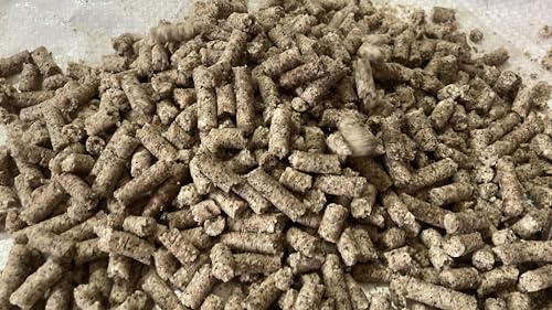 Image of WOODFRESS Wood Pressed Oil Cake Pellets, Cattle & Animal Feed, Plant Fertilizer, Food for Cow, Buffalo & Bulls (Coconut Oilcake Powder 5Kg)