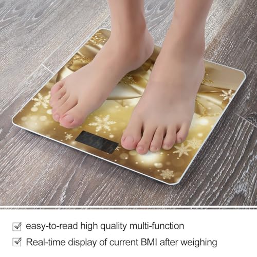 Báscula digital de vidrio templado para baño 400 lb miniatura 5