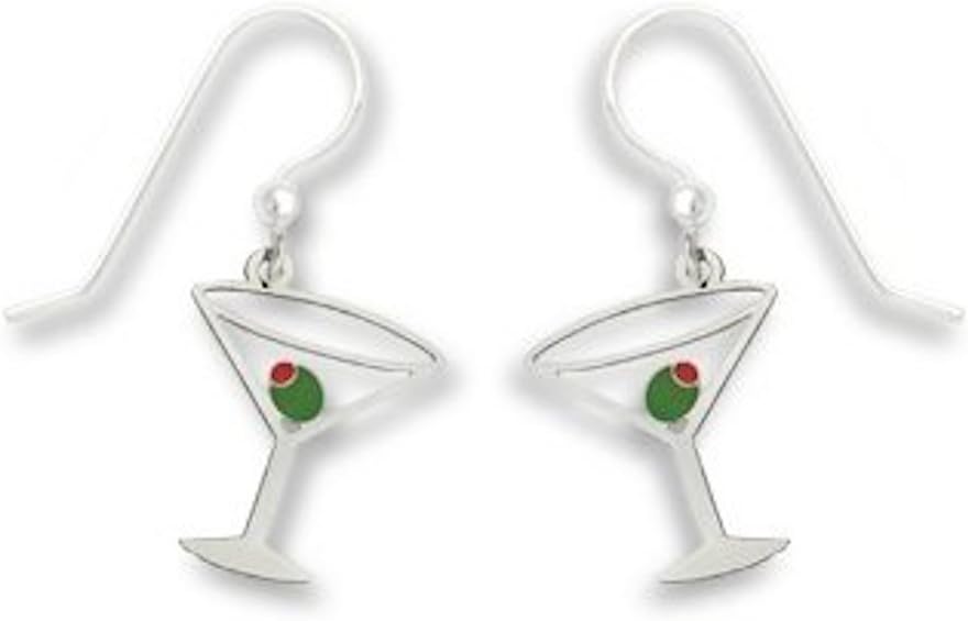 Sienna Sky Martini Glass Earrings 1038