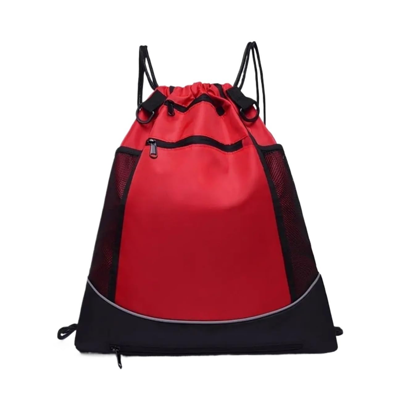 Basketball Tasche Tragbare Outdoor-Sport Basketball Fußball Volleyball Lagerung Rucksack Tasche Kordelzug Sport Ball Mesh Beutel