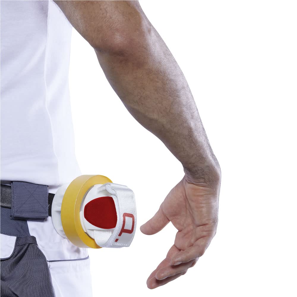 Protaper Herramienta de pintura para trabajos de enmascarado - Con el set de enmascarado pintores podrá enmascarar de forma rápida, fácil y segura. 1x dispensador, 1x soporte y 2x cinta crepé.