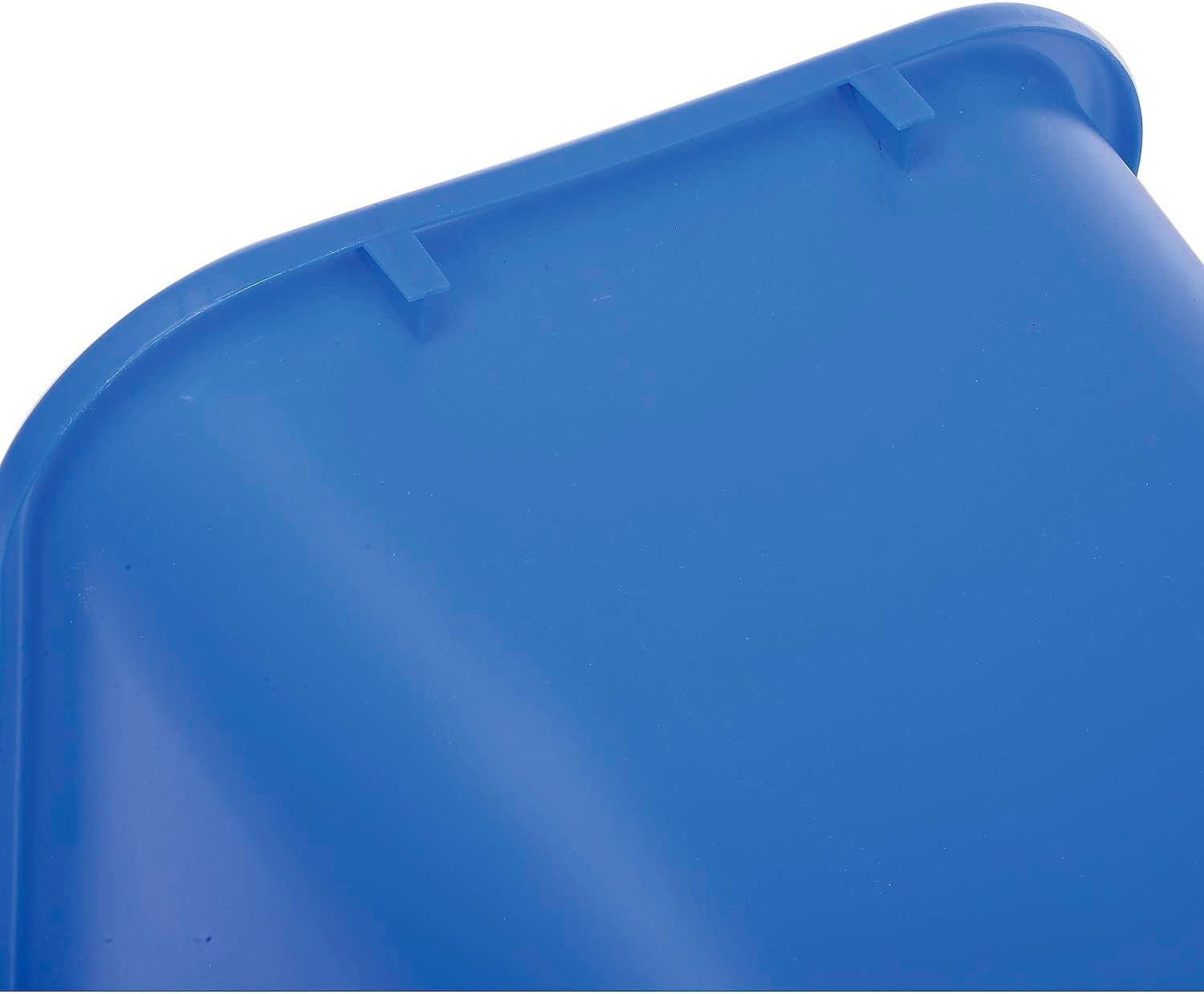 Global Industrial Plastic Recycling Wastebasket, 41-1/4 Qt., Blue