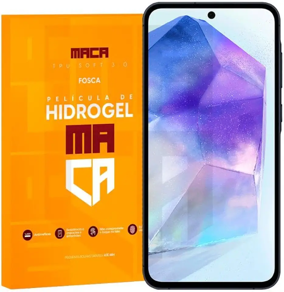 Película Hidrogel Samsung Frontal Fosca Modelos Linha A Modelo:a51 5g MACA