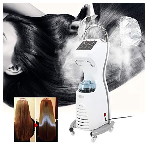 Wandisy hårångare – golvstativ salong hårlampa hårfärg permanent våg olja behandling frisör maskin (EU-kontakt 220 V)